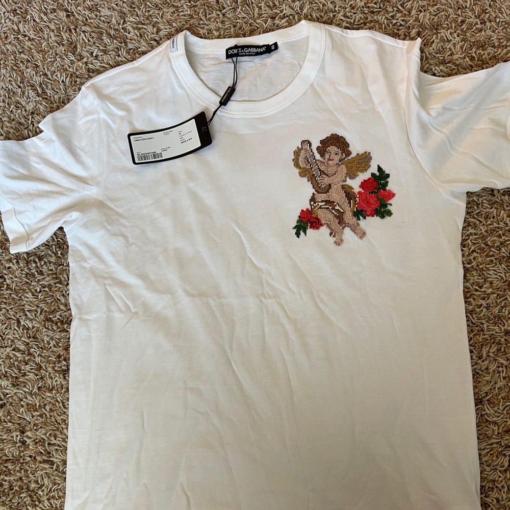 Dolce & Gabbana Angel T-shirt in White sz M